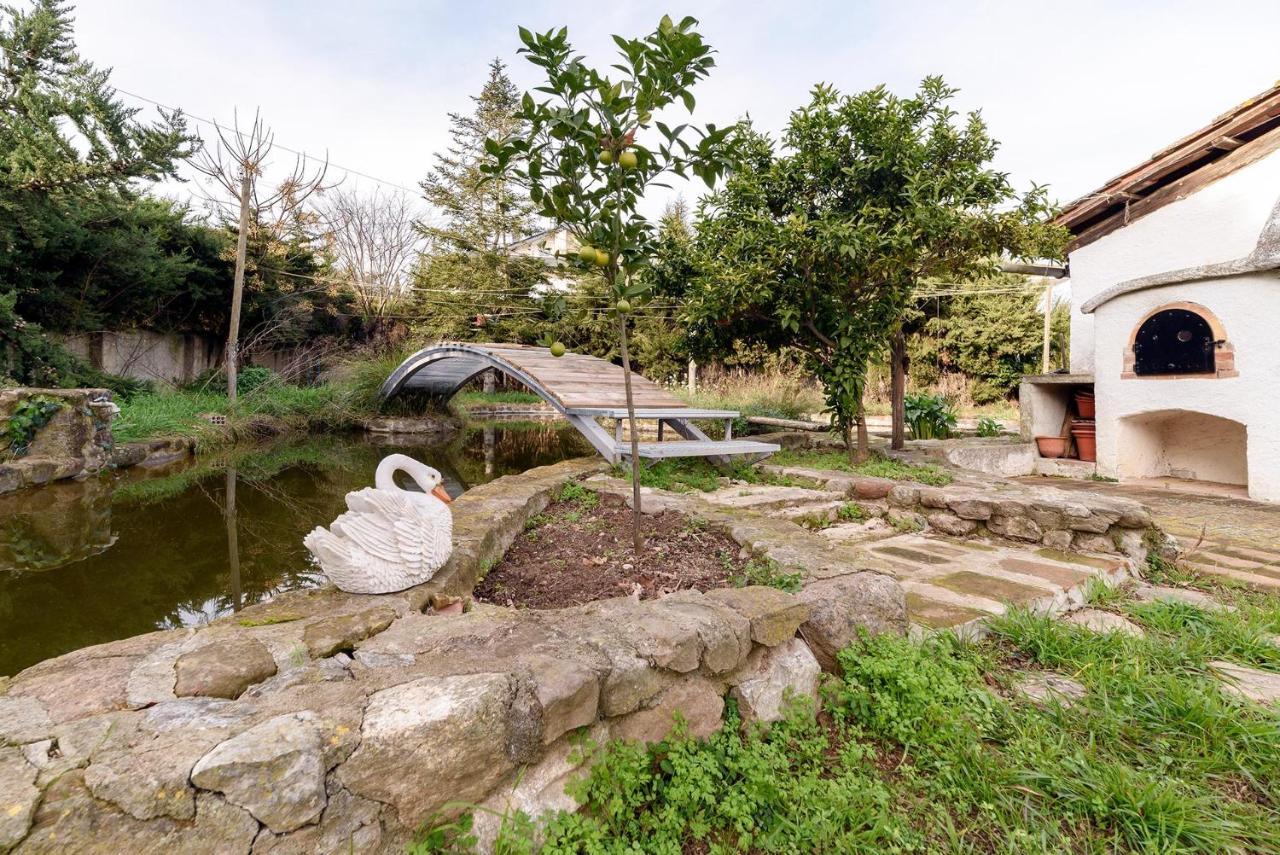 Masía Can Manent del Bosc S XVIII Santa Eulàlia de Ronçana Exterior foto