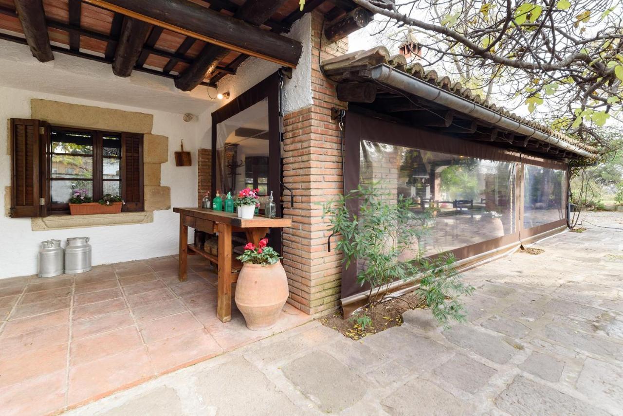 Masía Can Manent del Bosc S XVIII Santa Eulàlia de Ronçana Exterior foto