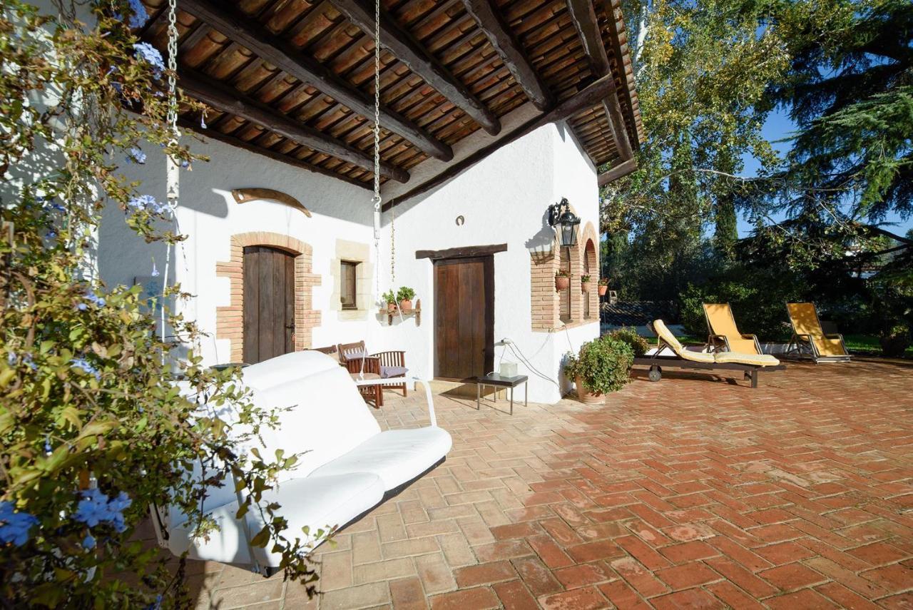 Masía Can Manent del Bosc S XVIII Santa Eulàlia de Ronçana Exterior foto