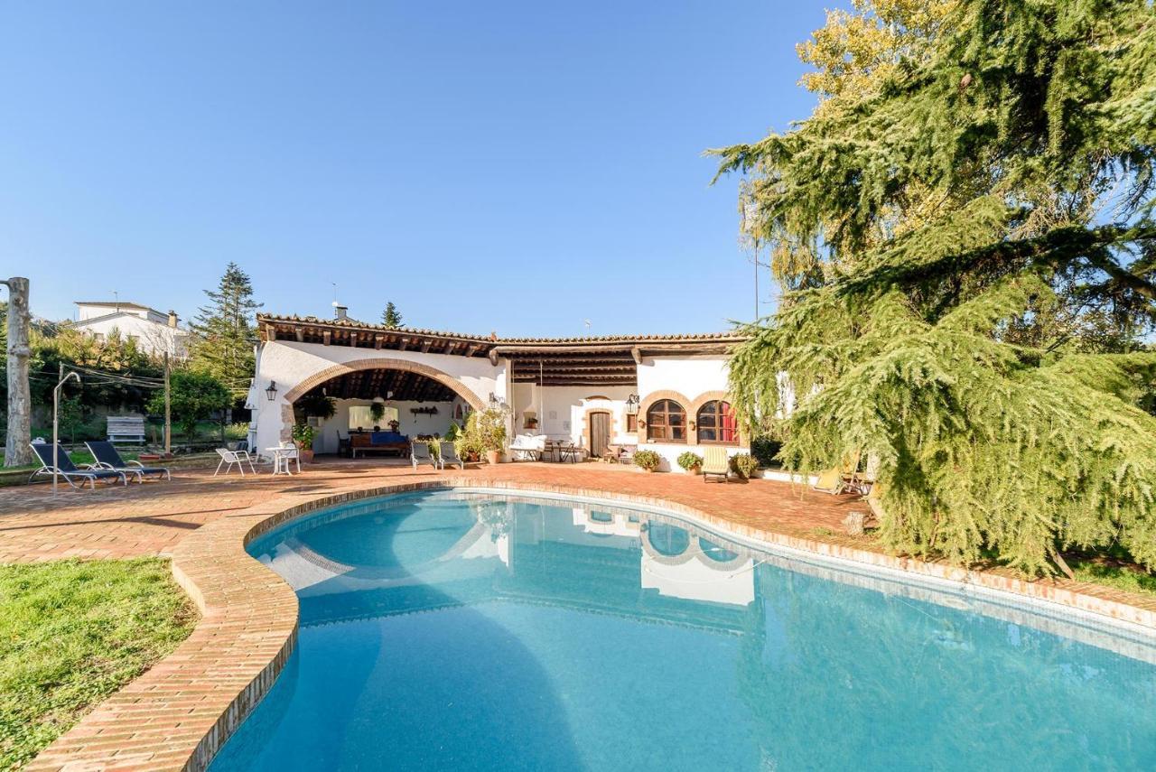 Masía Can Manent del Bosc S XVIII Santa Eulàlia de Ronçana Exterior foto