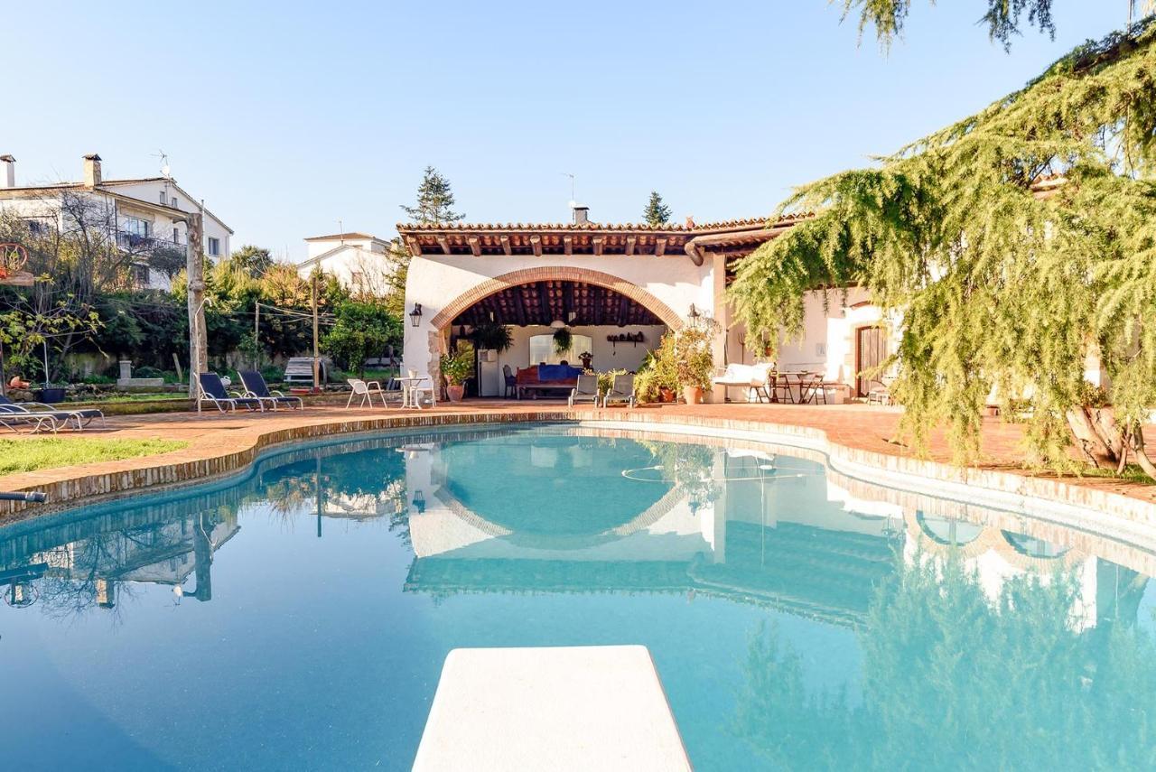 Masía Can Manent del Bosc S XVIII Santa Eulàlia de Ronçana Exterior foto