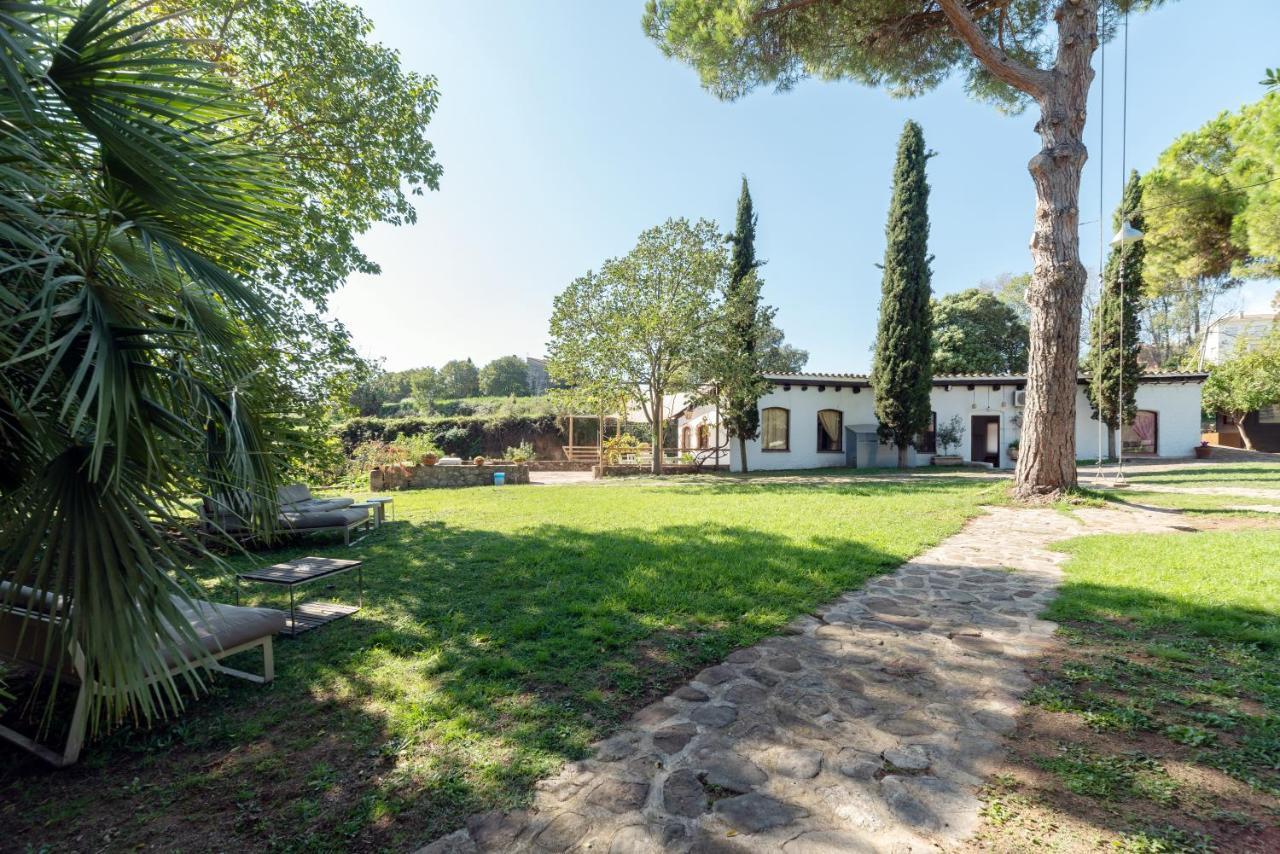 Masía Can Manent del Bosc S XVIII Santa Eulàlia de Ronçana Exterior foto
