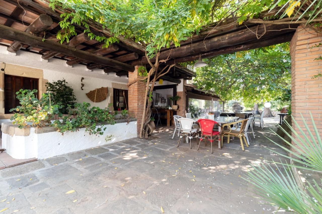 Masía Can Manent del Bosc S XVIII Santa Eulàlia de Ronçana Exterior foto
