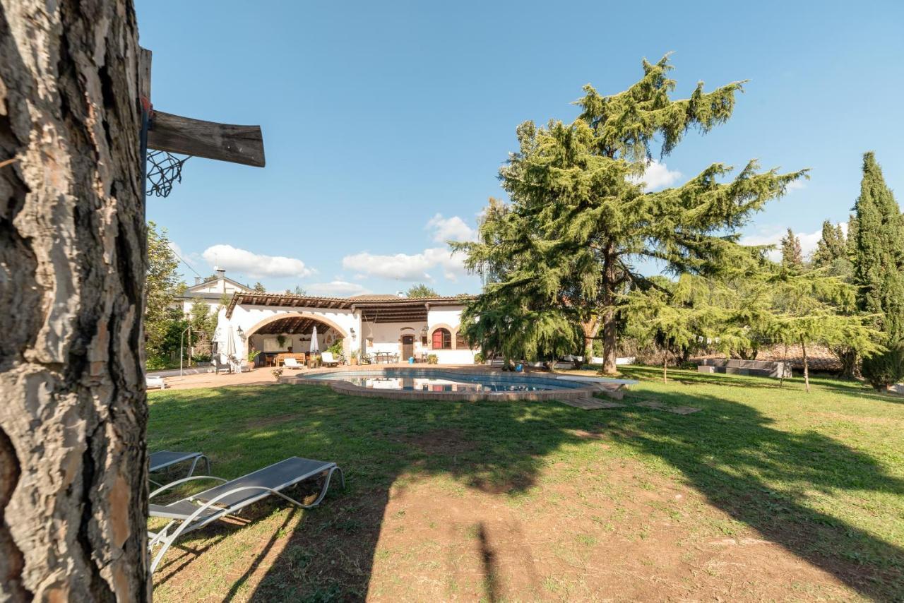 Masía Can Manent del Bosc S XVIII Santa Eulàlia de Ronçana Exterior foto