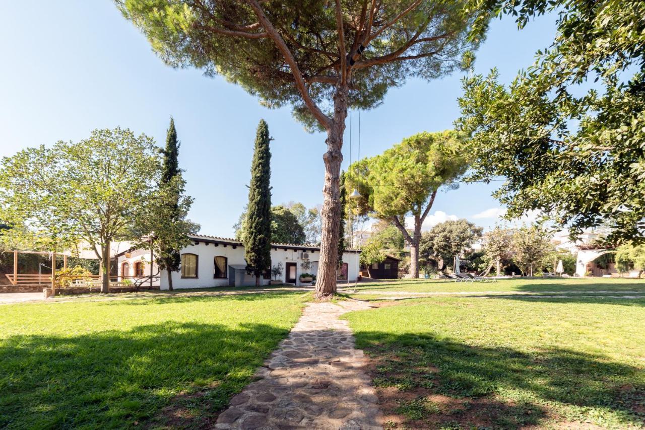 Masía Can Manent del Bosc S XVIII Santa Eulàlia de Ronçana Exterior foto